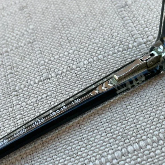 Ray-Ban Women Eyeglasses Black/Clear RB1550 18[]15 130 small face - Picture 6 of 11